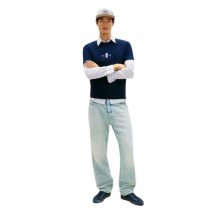 TOMMY JEANS REG SIGN BLOCK T-SHIRT ΜΠΛΟΥΖΑ ΑΝΔΡΙΚΗ NAVY