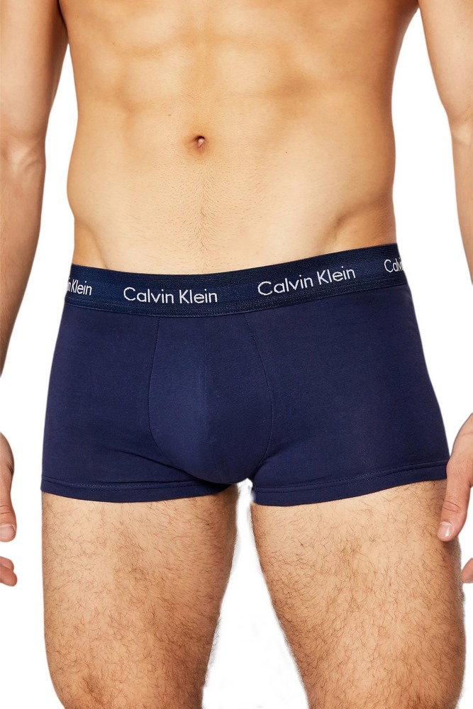 CALVIN KLEIN LOW RISE TRUNK 3PK MULTI