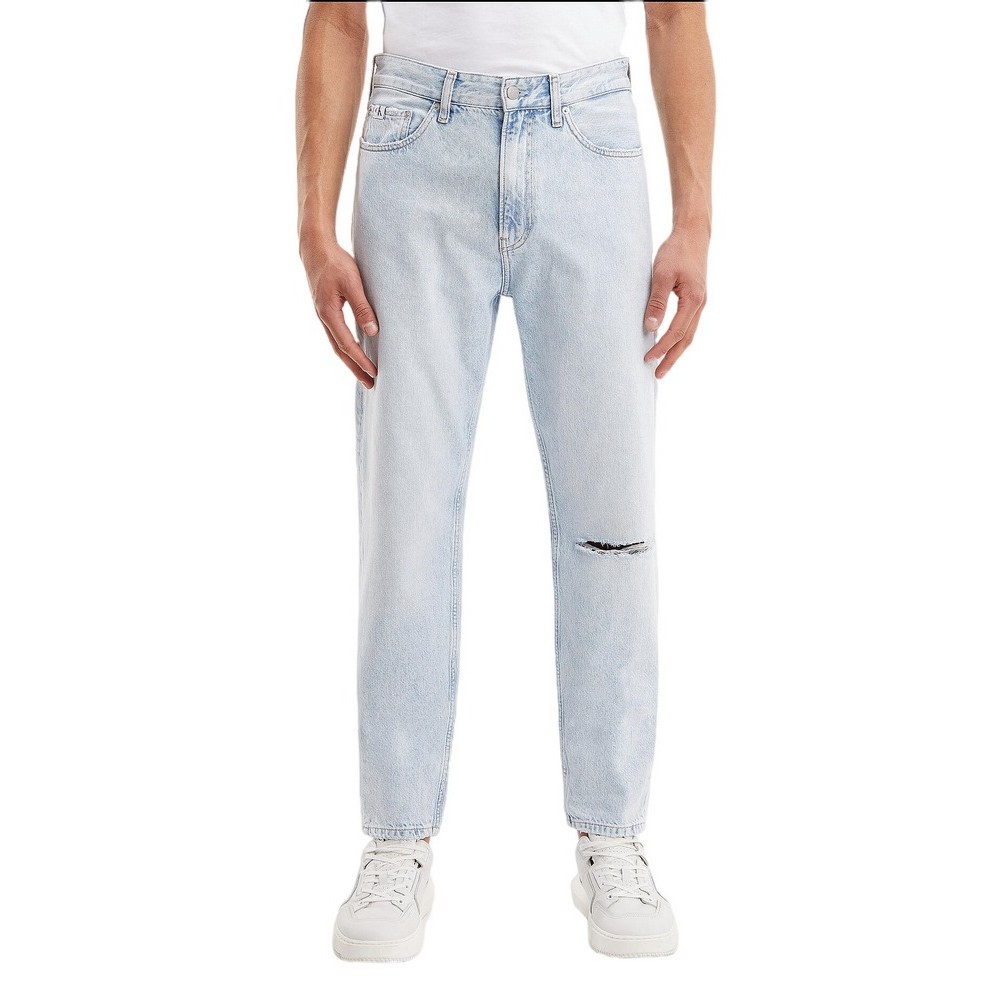 CALVIN KLEIN JEANS REGULAR TAPER ΠΑΝΤΕΛΟΝΙ ΑΝΔΡΙΚΟ BLUΕ DENIM