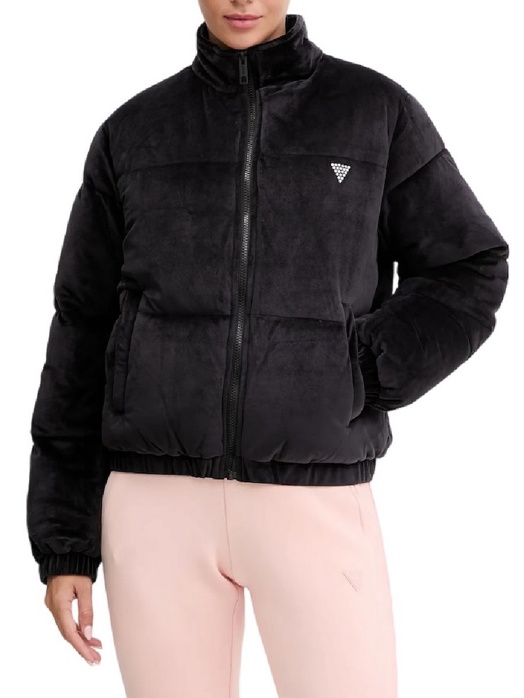 GUESS COUTURE PUFFER JACKET ΜΠΟΥΦΑΝ ΓΥΝΑΙΚΕΙΟ BLACK