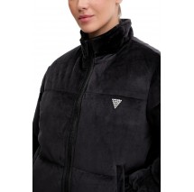GUESS COUTURE PUFFER JACKET ΜΠΟΥΦΑΝ ΓΥΝΑΙΚΕΙΟ BLACK
