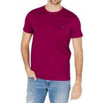 U.S POLO ASSN 49351 T-SHIRT ΜΠΛΟΥΖΑ ΑΝΔΡΙΚH BORDEAUX