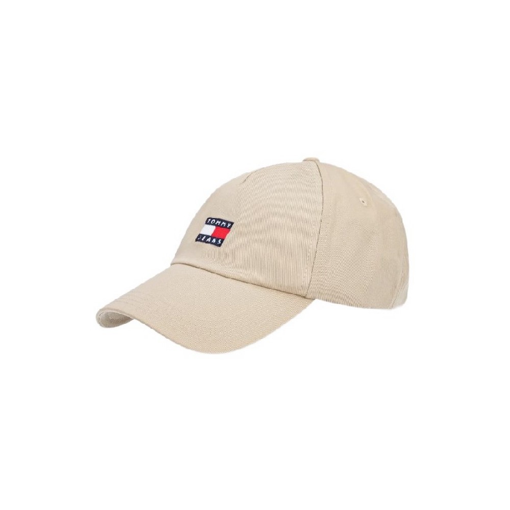 TOMMY JEANS HERITAGE CORE CAP ΚΑΠΕΛΟ ΑΝΔΡΙΚΟ STONE