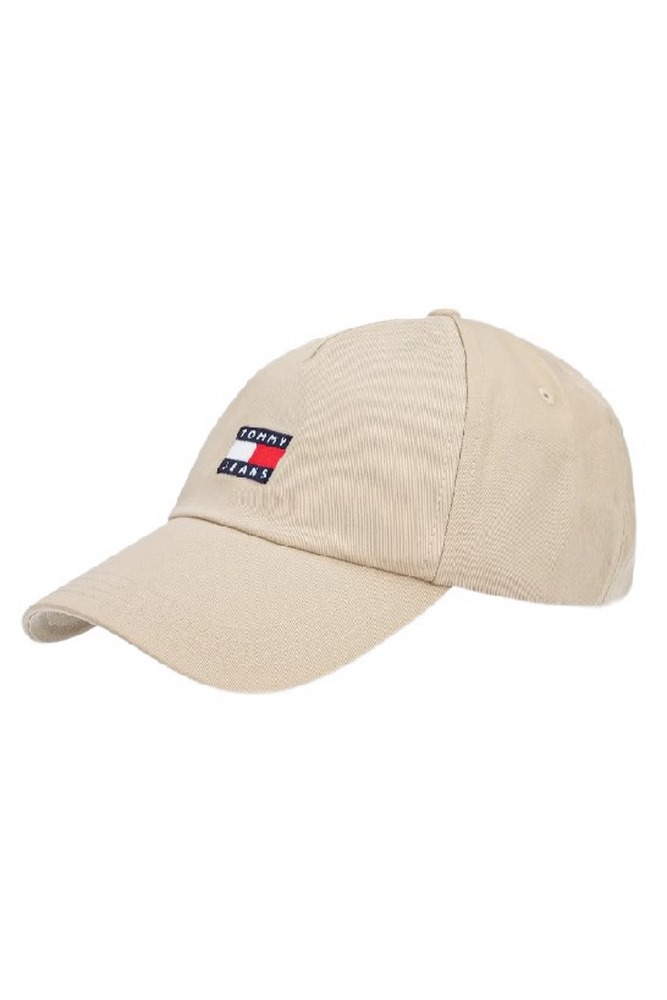 TOMMY JEANS HERITAGE CORE CAP ΚΑΠΕΛΟ ΑΝΔΡΙΚΟ STONE