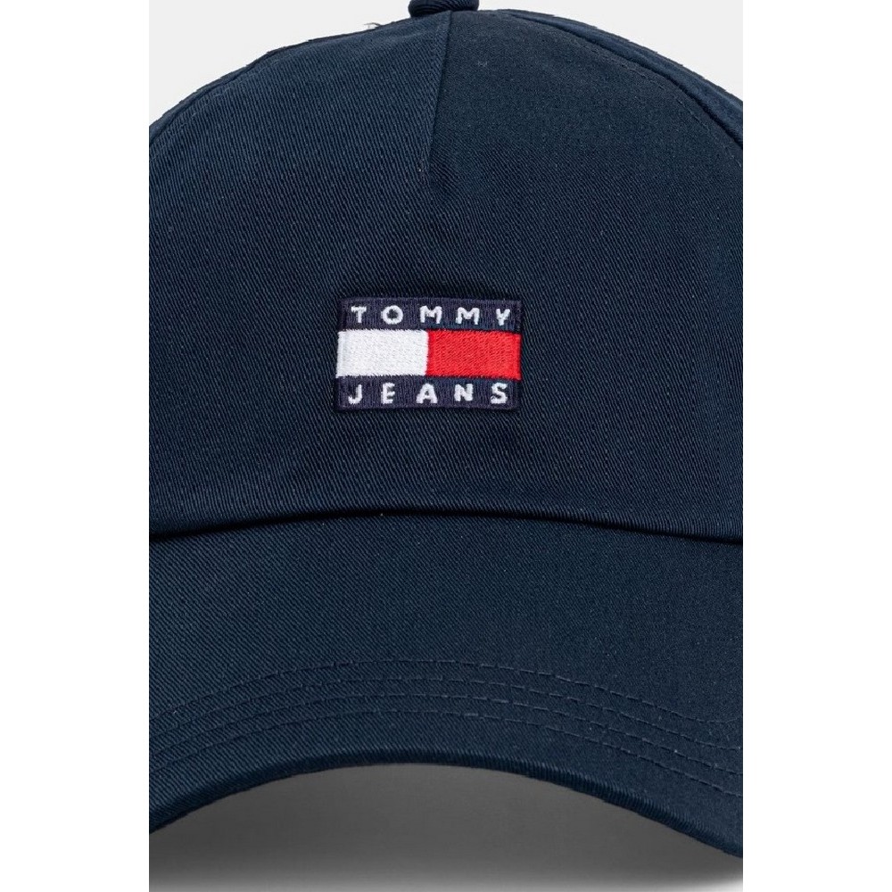 TOMMY JEANS HERITAGE CORE CAP ΚΑΠΕΛΟ ΑΝΔΡΙΚΟ DARK NAVY