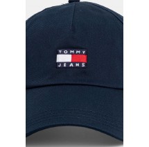TOMMY JEANS HERITAGE CORE CAP ΚΑΠΕΛΟ ΑΝΔΡΙΚΟ DARK NAVY