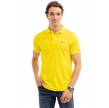 U.S POLO ASSN  41029 POLO T-SHIRT ΜΠΛΟΥΖΑ ΑΝΔΡΙΚΗ YELLOW