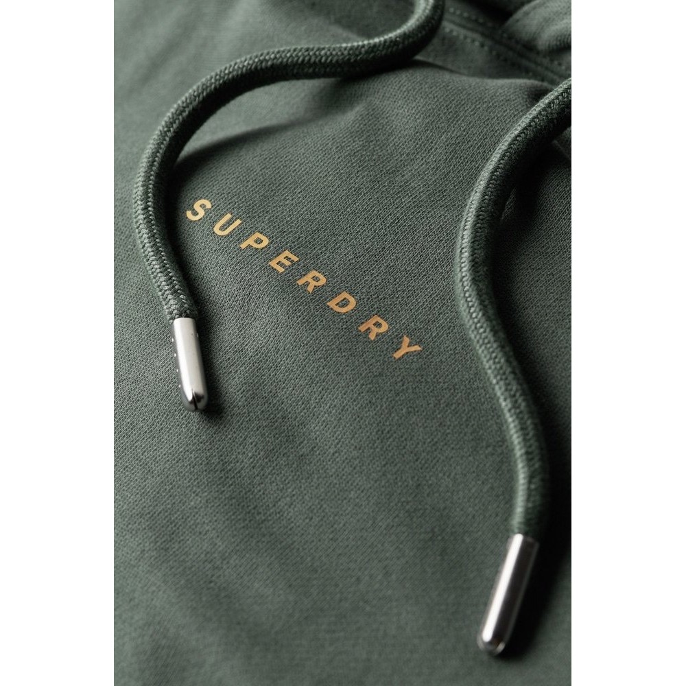 SUPERDRY SURPLUS LOGO HOOD ΦΟΥΤΕΡ ΑΝΔΡΙΚΟ GREEN