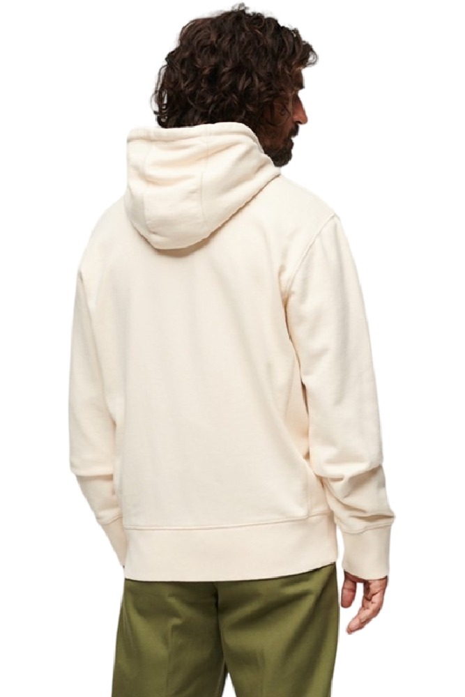 SUPERDRY SURPLUS LOGO HOOD ΦΟΥΤΕΡ ΑΝΔΡΙΚΟ OFF WHITE