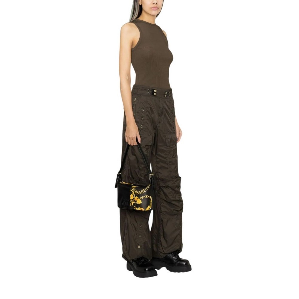 VERSCE JEANS COUTURE RANGE ROCK CUT ΤΣΑΝΤΑ ΓΥΝΑΙΚΕΙΑ BLACK