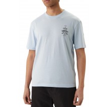 HUGO BOSS JERSEY NUCAVO T-SHIRT ΜΠΛΟΥΖΑ ΑΝΔΡΙΚΗ CIEL