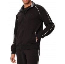 GUESS EDWIN FULL ZIP SWEATSHIRT ΖΑΚΕΤΑ ΦΟΥΤΕΡ ΑΝΔΡΙΚΗ BLACK