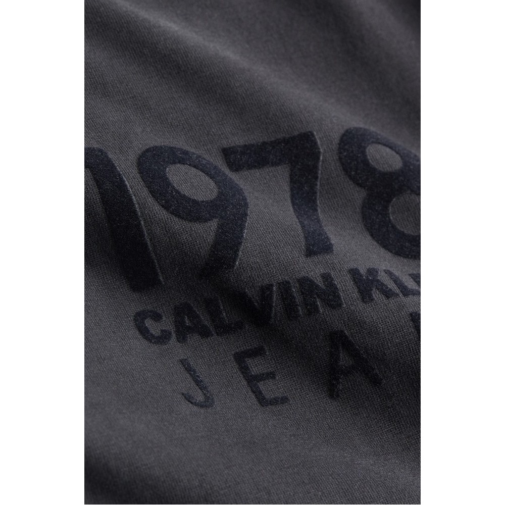 CALVIN KLEIN JEANS BOLD LOGO VARSITY TEE ΜΠΛΟΥΖΑ ΑΝΔΡΙΚΗ BLACK