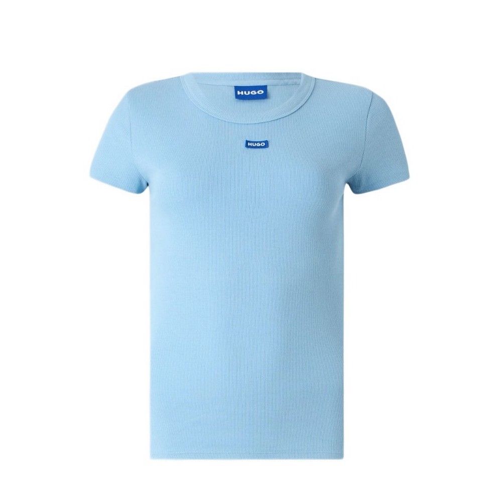 HUGO BOSS JERSEY BABY TEE B T-SHIRT ΜΠΛΟΥΖΑ ΓΥΝΑΙΚΕΙΑ CIEL