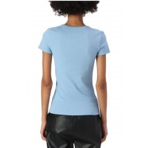 HUGO BOSS JERSEY BABY TEE B T-SHIRT ΜΠΛΟΥΖΑ ΓΥΝΑΙΚΕΙΑ CIEL