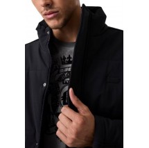 GUESS STEPHANE PUFFER JACKET ΜΠΟΥΦΑΝ ΑΝΔΡΙΚΟ BLACK