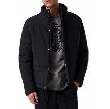 GUESS STEPHANE PUFFER JACKET ΜΠΟΥΦΑΝ ΑΝΔΡΙΚΟ BLACK