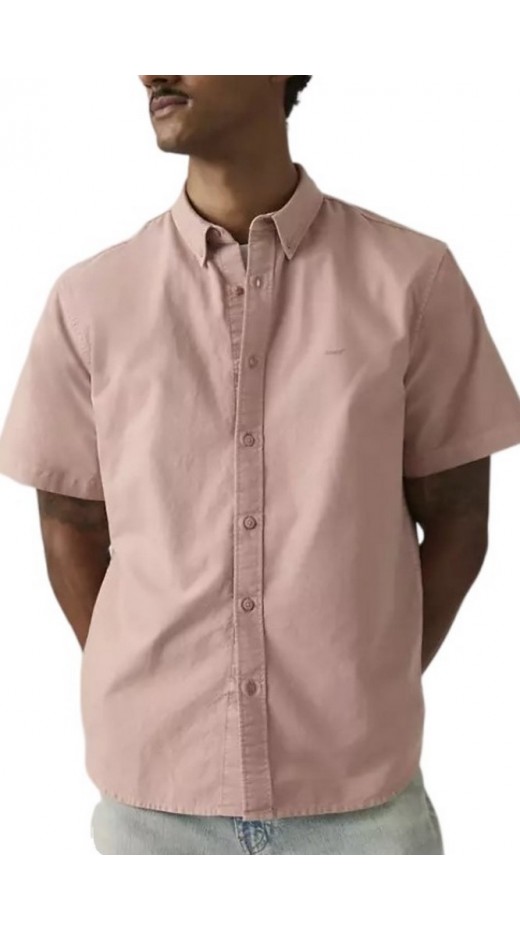 LEVIS AUTHENTIC BUTTON ΠΟΥΚΑΜΙΣΟ ΑΝΔΡΙΚΟ PINK