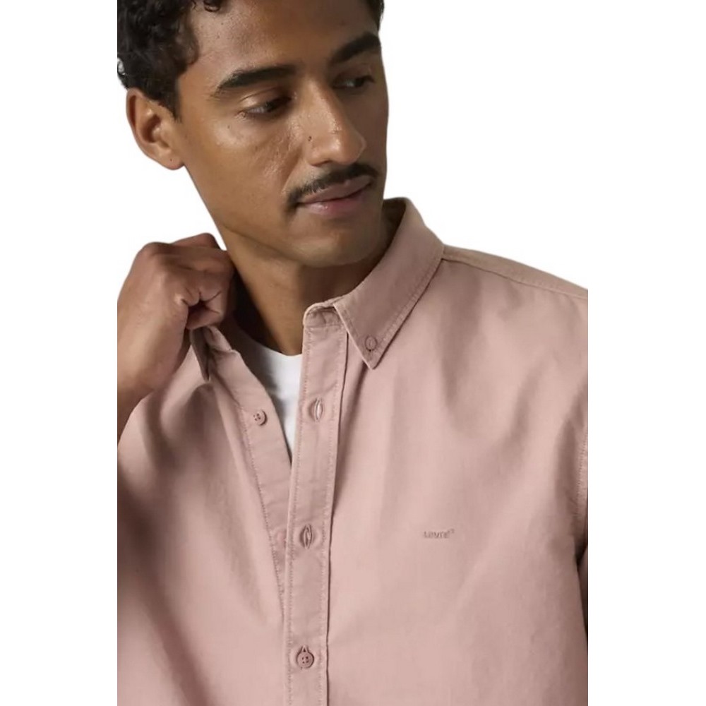 LEVIS AUTHENTIC BUTTON ΠΟΥΚΑΜΙΣΟ ΑΝΔΡΙΚΟ PINK