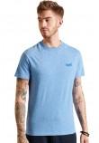 D1 OVIN ESSENTIAL LOGO EMB TEE ΜΠΛΟΥΖΑ ΑΝΔΡΙΚΟ SKY