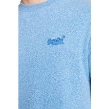 D1 OVIN ESSENTIAL LOGO EMB TEE ΜΠΛΟΥΖΑ ΑΝΔΡΙΚΟ SKY