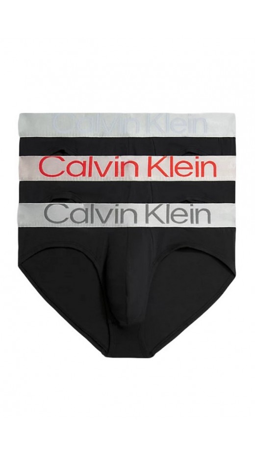 CALVIN KLEIN JEANS HIP BRIEF 3PK ΕΣΩΡΟΥΧΟ ΑΝΔΡΙΚΟ BLACK