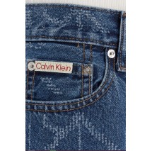 CALVIN KLEIN LOW RISE BAGGY ATLANTIC ΠΑΝΤΕΛΟΝΙ ΓΥΝΑΙΚΕΙΟ BLUΕ DENIM