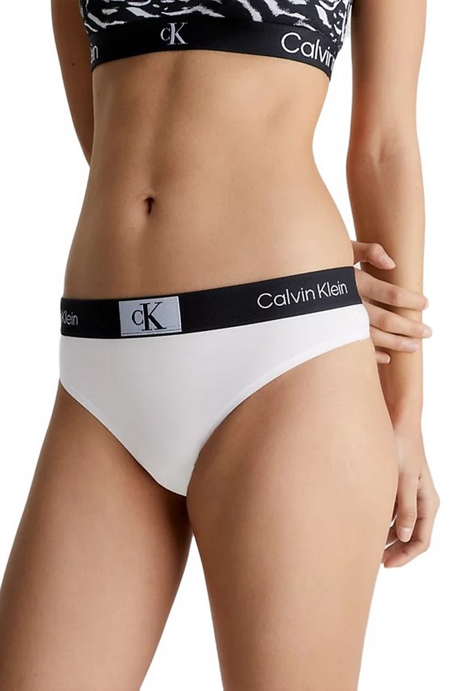 CALVIN KLEIN JEANS MODERN THONG ΕΣΩΡΟΥΧΟ ΓΥΝΑΙΚΕΙΟ WHITE