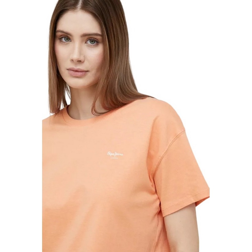 PEPE JEANS WIMANI T-SHIRT ΓΥΝΑΙΚΕΙΟ ORANGE