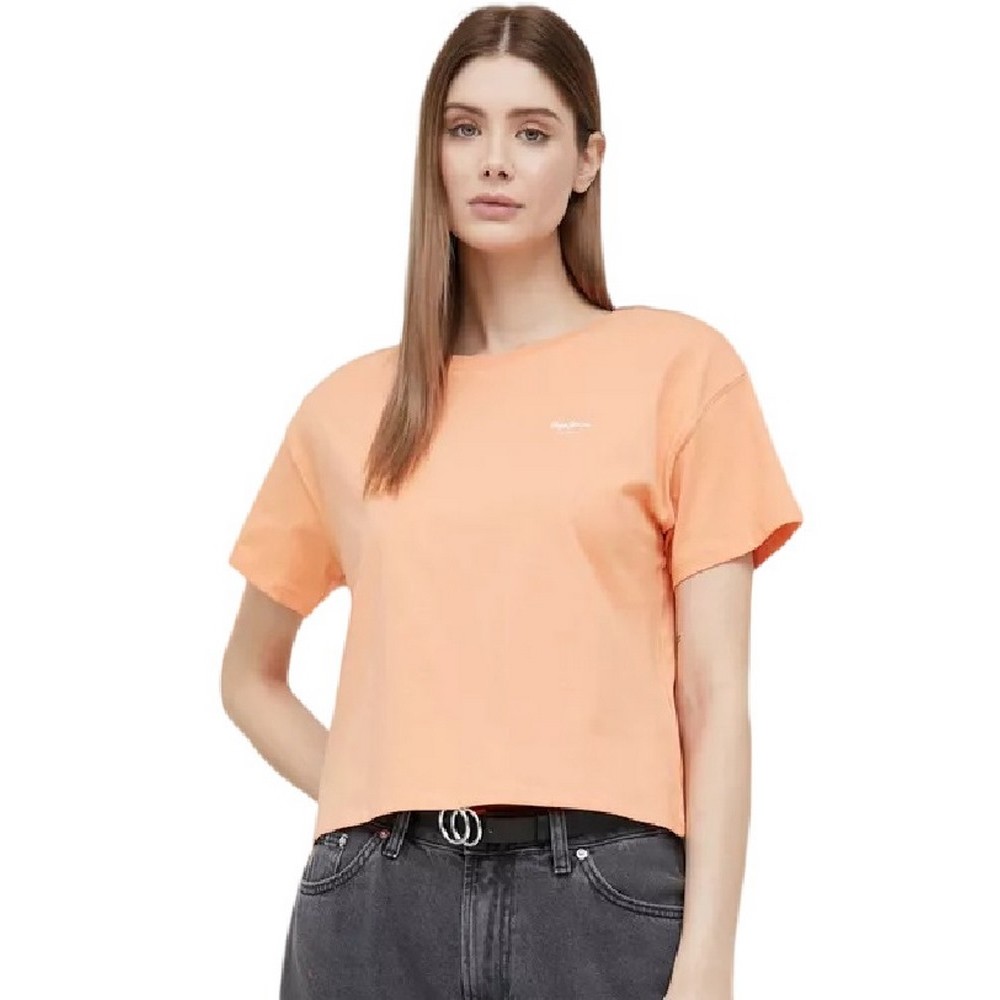 PEPE JEANS WIMANI T-SHIRT ΓΥΝΑΙΚΕΙΟ ORANGE