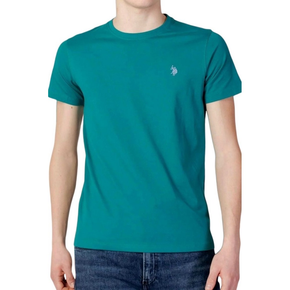 U.S POLO MICK T-SHIRT ΑΝΔΡΙΚΟ TURQUOISE