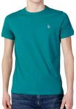 U.S POLO MICK T-SHIRT ΑΝΔΡΙΚΟ TURQUOISE