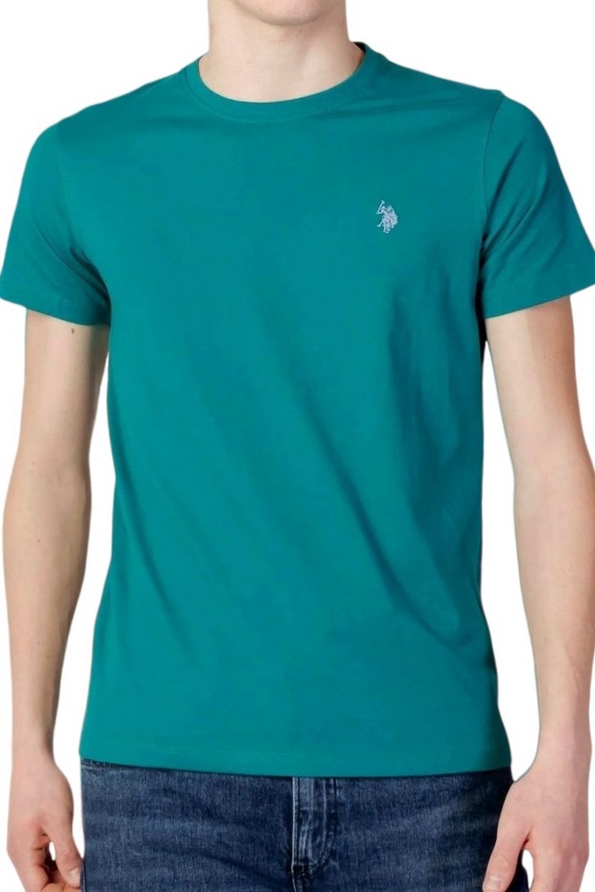U.S POLO MICK T-SHIRT ΑΝΔΡΙΚΟ TURQUOISE