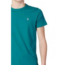 U.S POLO MICK T-SHIRT ΑΝΔΡΙΚΟ TURQUOISE