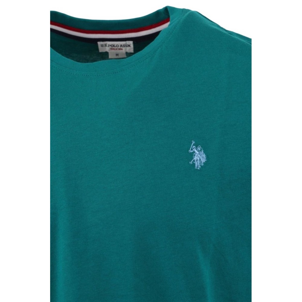 U.S POLO MICK T-SHIRT ΑΝΔΡΙΚΟ TURQUOISE