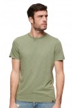 SUPERDRY STUD CREW NECK SLUB T-SHIRT ΜΠΛΟΥΖΑ ΑΝΔΡΙΚΗ GREEN