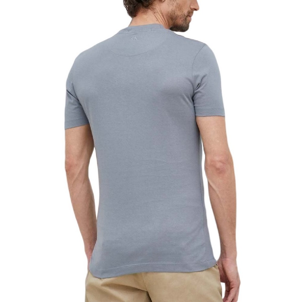 CALVIN KLEIN JEANS INSTITUTIONAL TEE T-SHIRT ΑΝΔΡΙΚΟ GREY