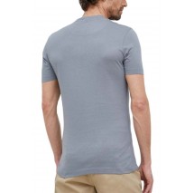 CALVIN KLEIN JEANS INSTITUTIONAL TEE T-SHIRT ΑΝΔΡΙΚΟ GREY