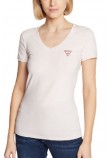 GUESS SS VN MINI TRIANGLE TEE TSHIRT ΓΥΝΑΙΚΕΙΟ PINK