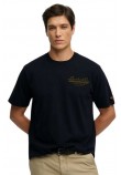 SUPERDRY D3 OVIN HERITAGE BIKER LOOSE T-SHIRT ΜΠΛΟΥΖΑ ΑΝΔΡΙΚΗ BLACK