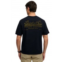 SUPERDRY D3 OVIN HERITAGE BIKER LOOSE T-SHIRT ΜΠΛΟΥΖΑ ΑΝΔΡΙΚΗ BLACK