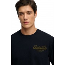 SUPERDRY D3 OVIN HERITAGE BIKER LOOSE T-SHIRT ΜΠΛΟΥΖΑ ΑΝΔΡΙΚΗ BLACK