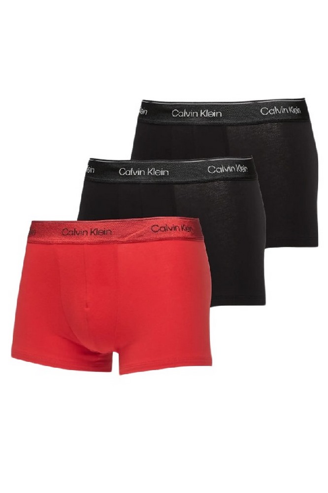 CALVIN KLEIN TRUNK 3PK ΕΣΩΡΟΥΧΟ ΑΝΔΡΙΚΟ BLACK/RED