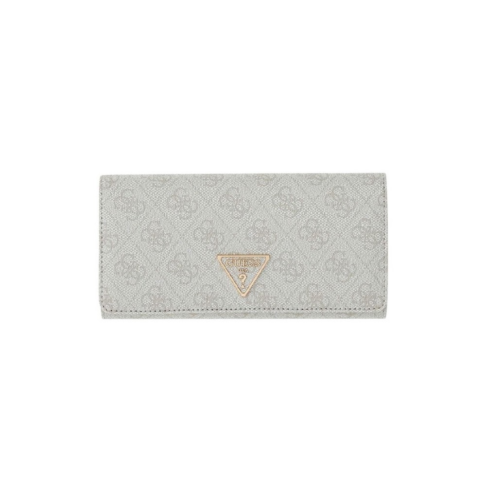 GUESS LAUREL II SLG FLAP ORGANIZER ΠΟΡΤΟΦΟΛΙ ΓΥΝΑΙΚΕΙΟ OFF WHITE