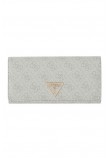GUESS LAUREL II SLG FLAP ORGANIZER ΠΟΡΤΟΦΟΛΙ ΓΥΝΑΙΚΕΙΟ OFF WHITE
