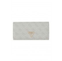 GUESS LAUREL II SLG FLAP ORGANIZER ΠΟΡΤΟΦΟΛΙ ΓΥΝΑΙΚΕΙΟ OFF WHITE