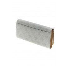 GUESS LAUREL II SLG FLAP ORGANIZER ΠΟΡΤΟΦΟΛΙ ΓΥΝΑΙΚΕΙΟ OFF WHITE