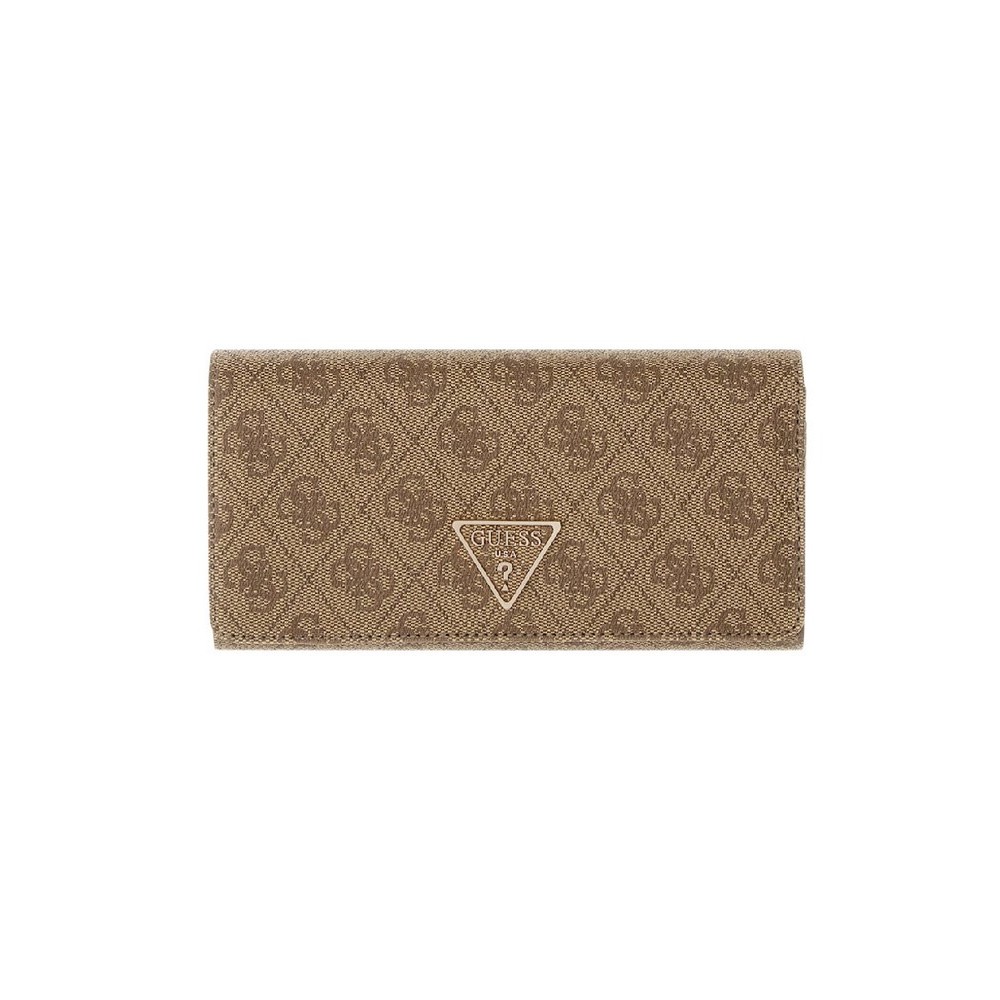 GUESS LAUREL II SLG FLAP ORGANIZER ΠΟΡΤΟΦΟΛΙ ΓΥΝΑΙΚΕΙΟ LATTE