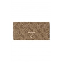 GUESS LAUREL II SLG FLAP ORGANIZER ΠΟΡΤΟΦΟΛΙ ΓΥΝΑΙΚΕΙΟ LATTE