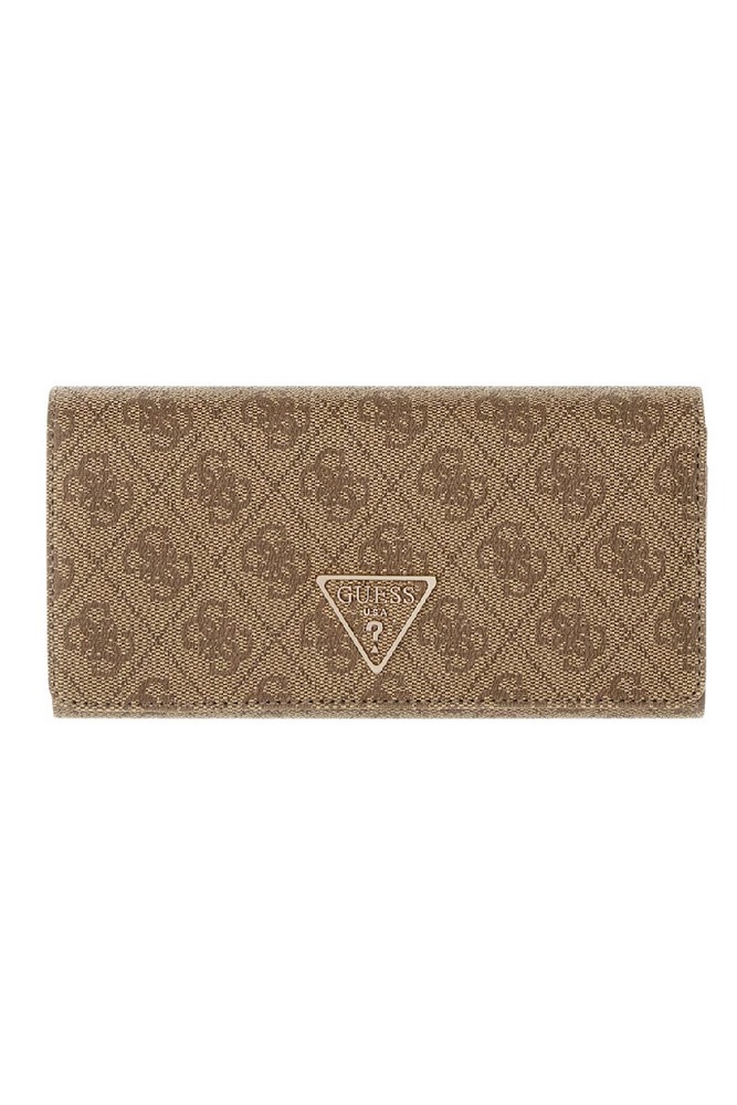 GUESS LAUREL II SLG FLAP ORGANIZER ΠΟΡΤΟΦΟΛΙ ΓΥΝΑΙΚΕΙΟ LATTE